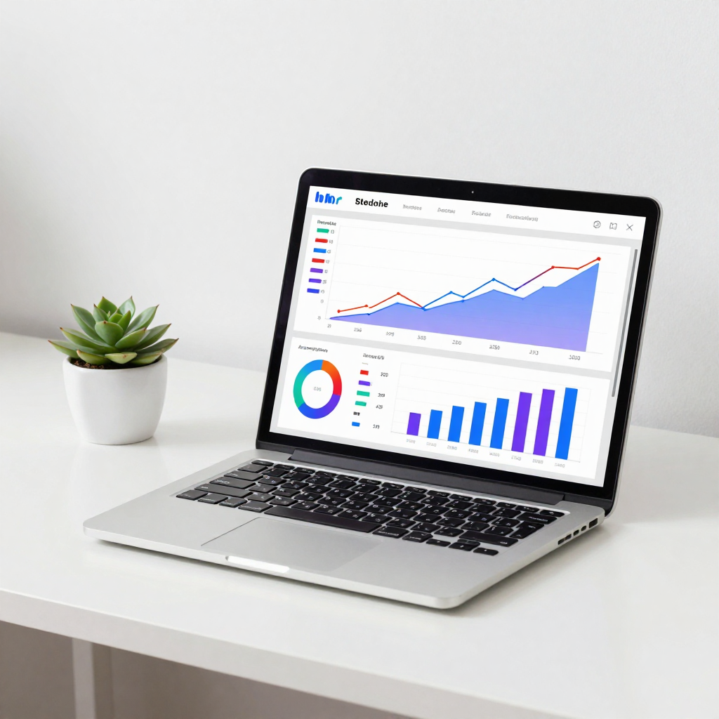 Abstract data processing visualization
